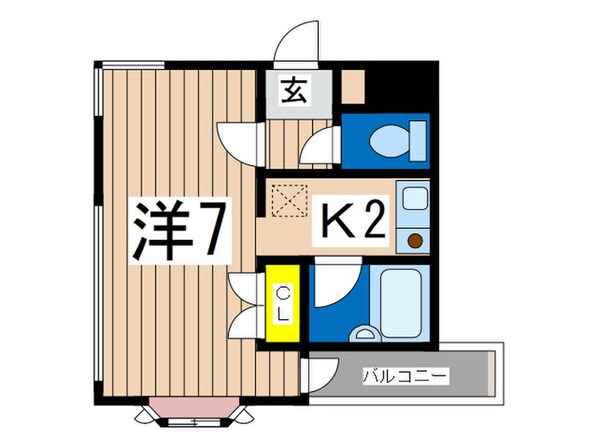 ライムの物件間取画像